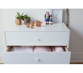 Merlin 3 Drawer Dresser White - Oeuf NYC